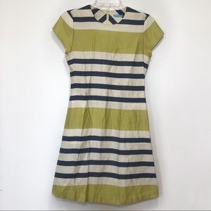 J. McLaughlin Dress Stripe Pockets Mini